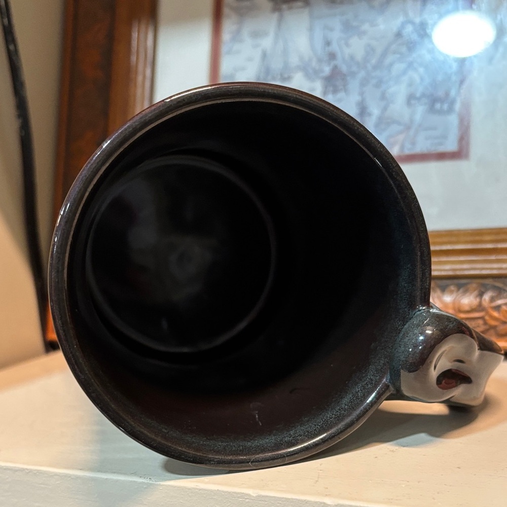 Colorado Moose Ceramic Coffee Mug - Dark Green - Picture 5 of 8